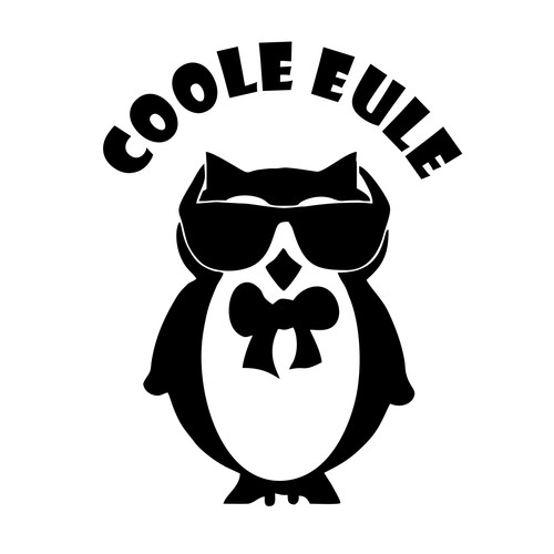 Coole eule aufkleber auto - -,