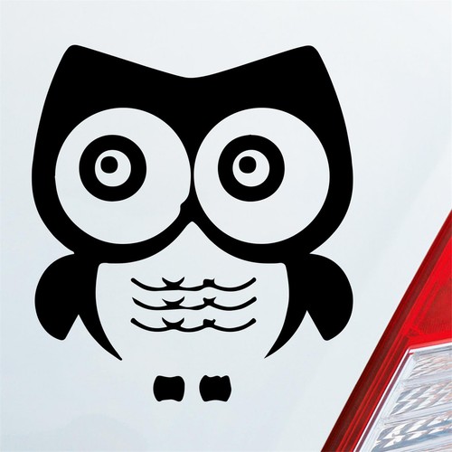 Auto aufkleber eule owl - eule, uhu