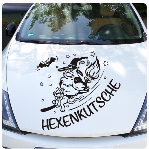 Eule hexe katze hexenkutsche - eule,