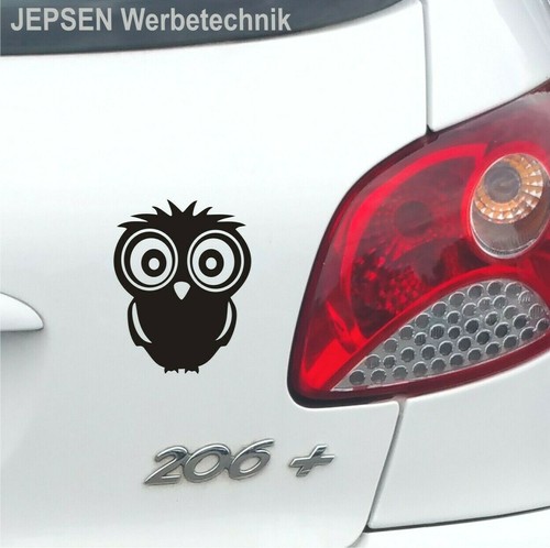 Autoaufkleber hypno eule s019 - autoaufkleber,